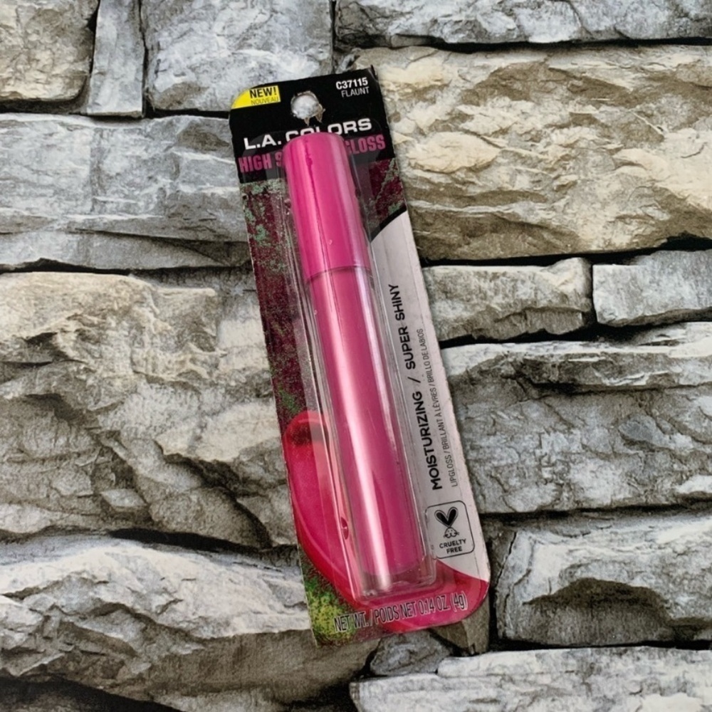 HalloQueens L.A. Colors Flaunt Pink Halloween High Shine Moisturizing Lipgloss